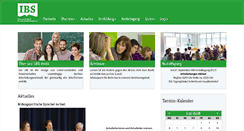 Desktop Screenshot of ibs-verband.de
